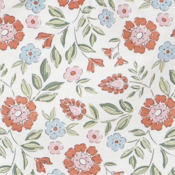 Carter’s Just One You 3 Pack Floral Short Sleeve Bodysuits - Picture 2 of 4